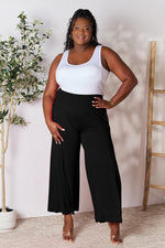 Load image into Gallery viewer, Double Take Smocked Wide Waistband Wide Leg Pants
