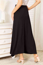 Load image into Gallery viewer, Double Take Soft Rayon Drawstring Waist Maxi Skirt

