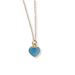 Load image into Gallery viewer, Esme Gemstone Heart Shaped Necklace
